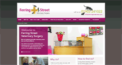 Desktop Screenshot of ferringstreetvets.com